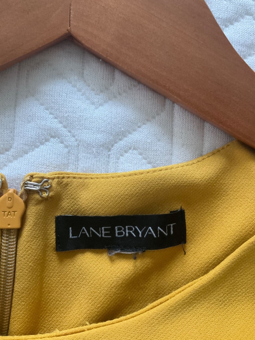 Lane Bryant Mustard Color Jumpsuit - Picture 4 of 6